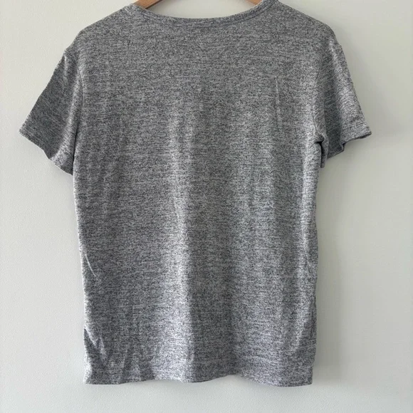 Aritzia Wilfred Free Davina Heather Gray Crew Neck Short Sleeve T Shirt Top S - Picture 5 of 7